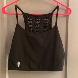 free people Olive Green Sports Bra Tank